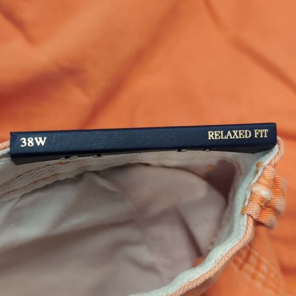 Polo Ralph Lauren Relaxed Fit Orange Chino Shorts Sz 38 NWT - Picture 7 of 11